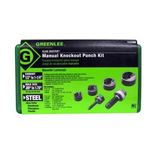 SLUGBUSTER MANUAL KNOCKOUT KIT, 1/2